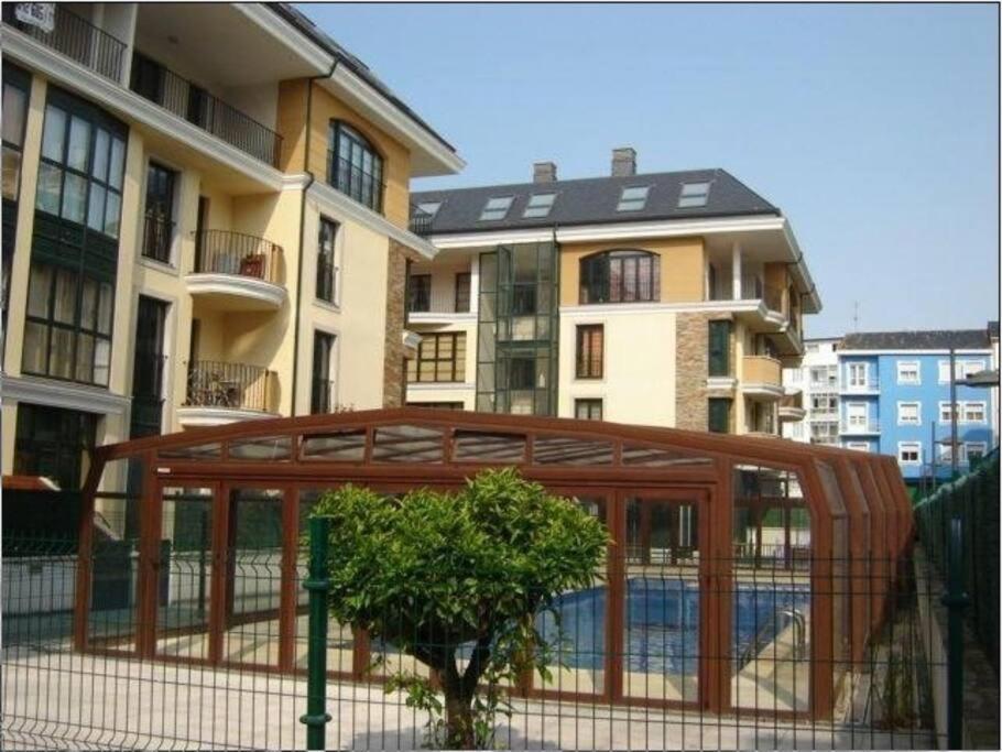 福斯Duplex Con Piscina Y Terraza Playa A Rapadoira公寓 外观 照片